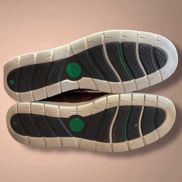 Men's Sz 12 TIMBERLAND Graydon Brown Leather Sneaker Boot Excellent Condition - Picture 12 of 13